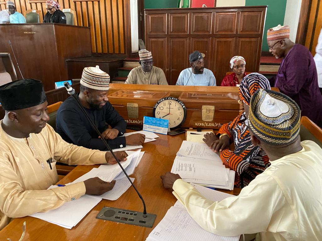 Kadlegislature's tweet photo. At the Commencement of Business;

Notice of Presentation of Bills:

1) A Bill for A Law to make Provision for the state Utilities Market, Establish a Utilities Regulatory Commission for Connected Purposes https://t.co/xO8drX1UQB