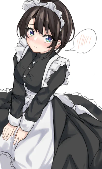 #メイドの日 #プロテインザスバル だそうなので再掲です