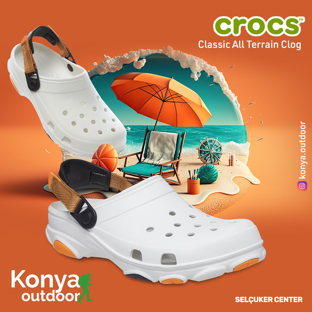 Crocs Classic All Terrain Clog Erkek Beyaz Terlik

#konya #selçukercenter #selçuklu #konyastadyumu #konyaoutdoor #outdoor #m1realavm #crocs