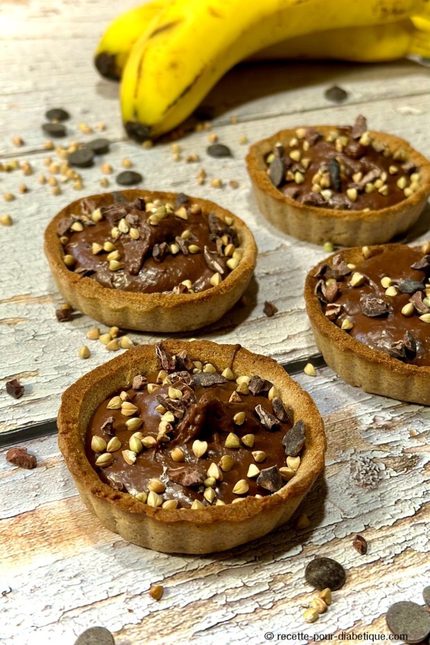 Recettesdiabete's tweet image. Tartelettes Chocolat Sarrasin sans sucre et sans gluten &amp;gt;&amp;gt;&amp;gt; ift.tt/tmZQYR4 #diabetes #igbas #recettes