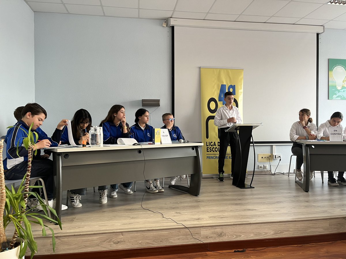 ligadebateastur's tweet photo. ¡Nuevos finalistas para la @JuntaAsturias el 2 de junio!

@ieslalaboral y @codemagijon de #Gijón, en categoría 1 y 2 respectivamente, se clasifican a la final autonómica de la #LigaDebateAsturias.

¡Una jornada con un nivel dialéctico envidiable! 👏🏻👏🏻 https://t.co/2QxuZa7Mkr