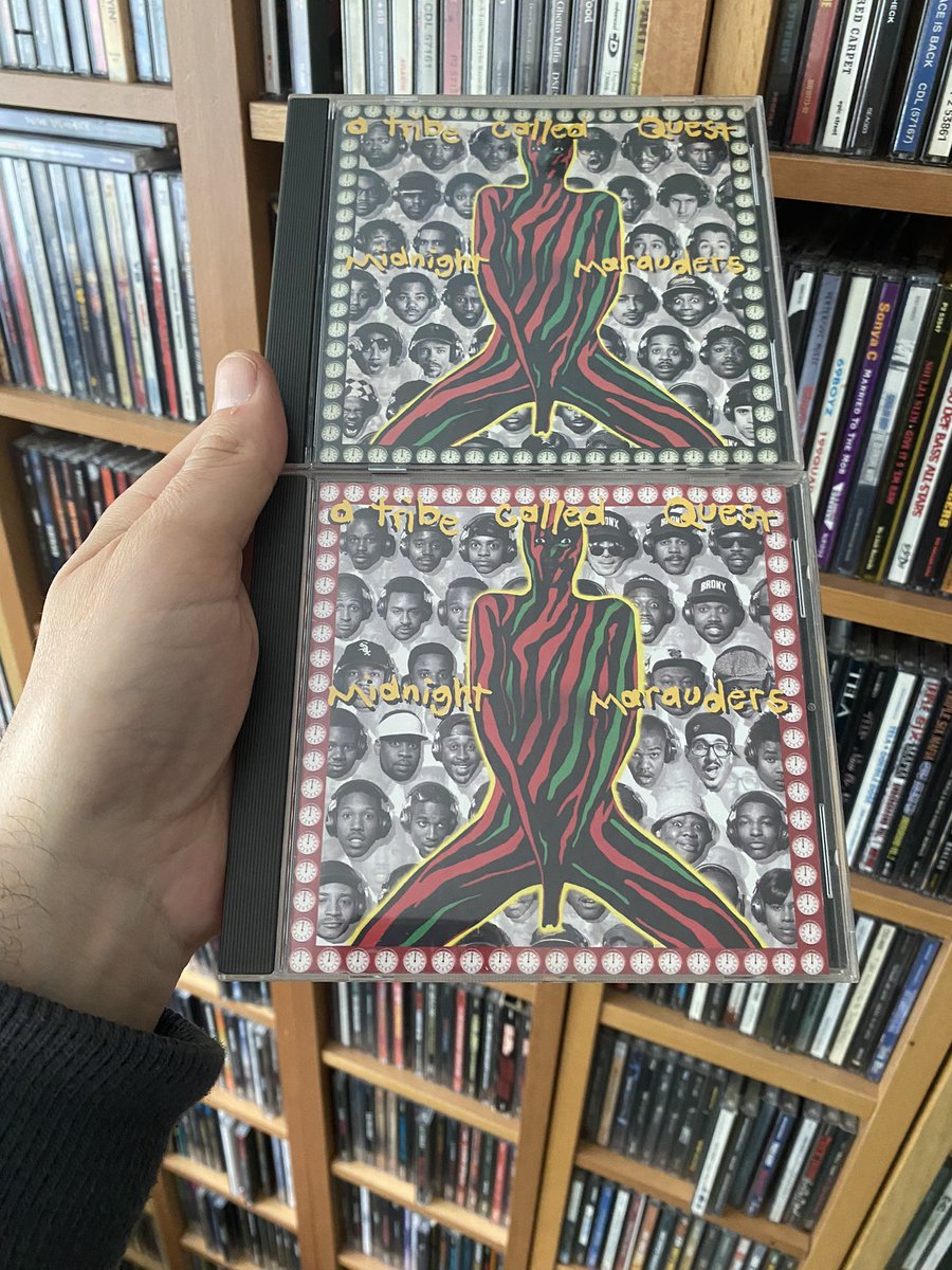 robpursey's tweet photo. Which one did you get back in the day? 

Green frame or Red frame? 

#ACTQ #MidnightMarauders https://t.co/I3ydmBL7jY