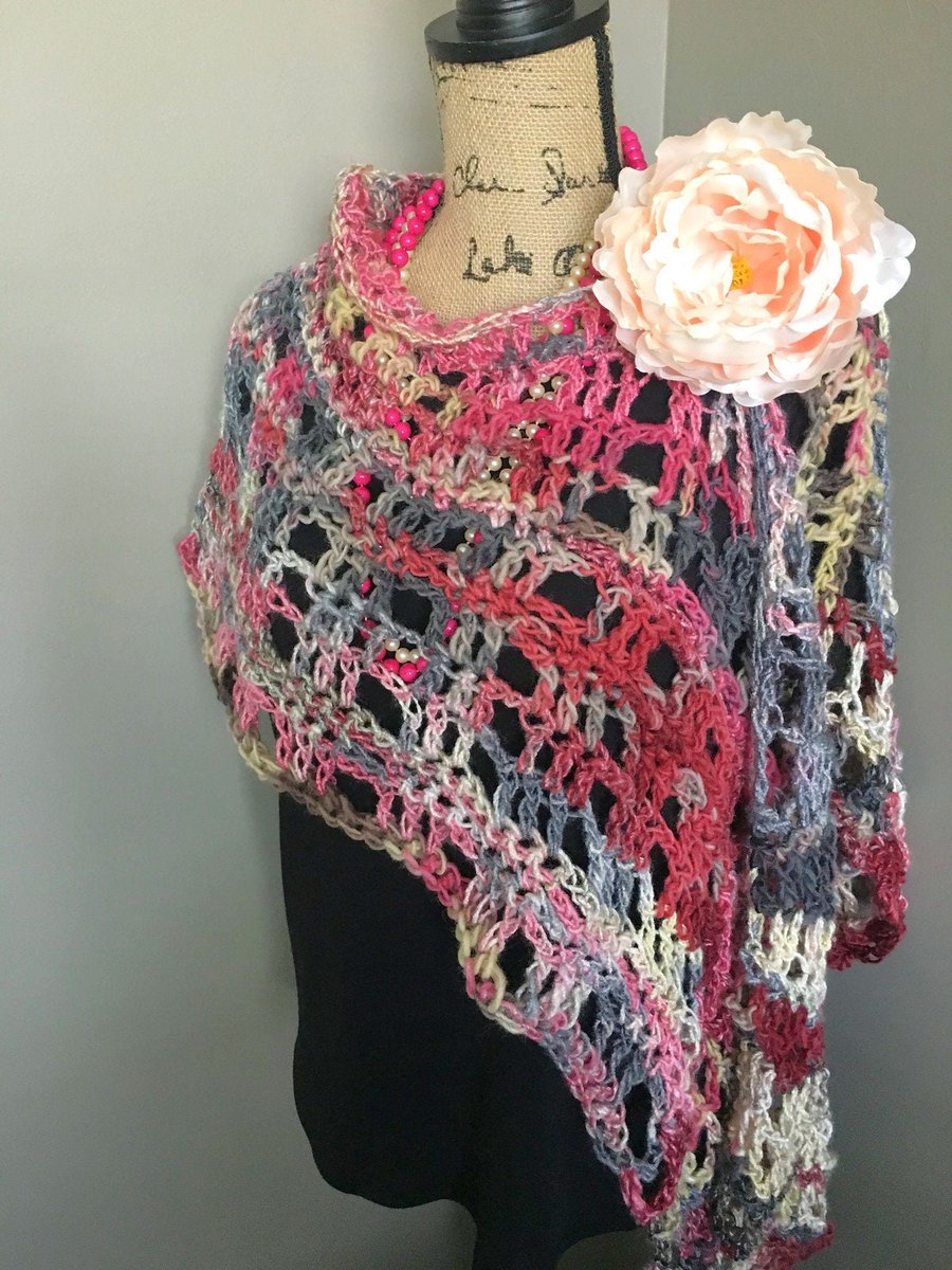 chestnutcrochet's tweet photo. https://t.co/naYmtgt4oZ
Sharing from my #etsy shop: Multi Color Crochet Shawl, All Season Shawl, Boho Crochet Wrap, Pink and Gray Crochet Shawl, Mothers Day Gift, Gift for Her https://t.co/sDdC7L48LA #pink #gray #bohohippie #allseasons #multicolorshawl https://t.co/zQ12xVVhai