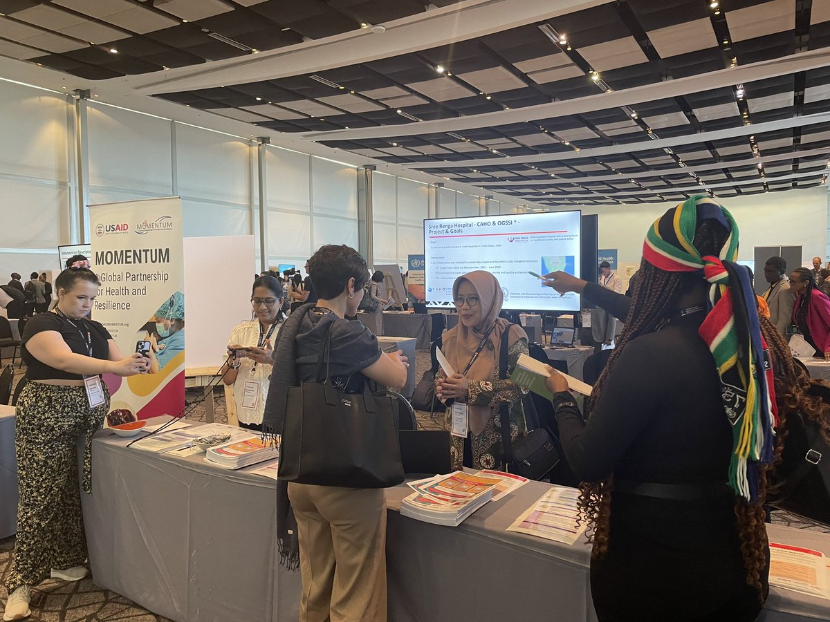 USAID_MOMENTUM's tweet photo. Check out our staff sharing key learnings and insights from MOMENTUM programs on context assessment and maternal and perinatal death surveillance today at #IMNHC2023! https://t.co/nUDr4KLWTf