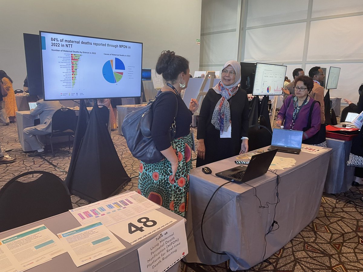 USAID_MOMENTUM's tweet photo. Check out our staff sharing key learnings and insights from MOMENTUM programs on context assessment and maternal and perinatal death surveillance today at #IMNHC2023! https://t.co/nUDr4KLWTf