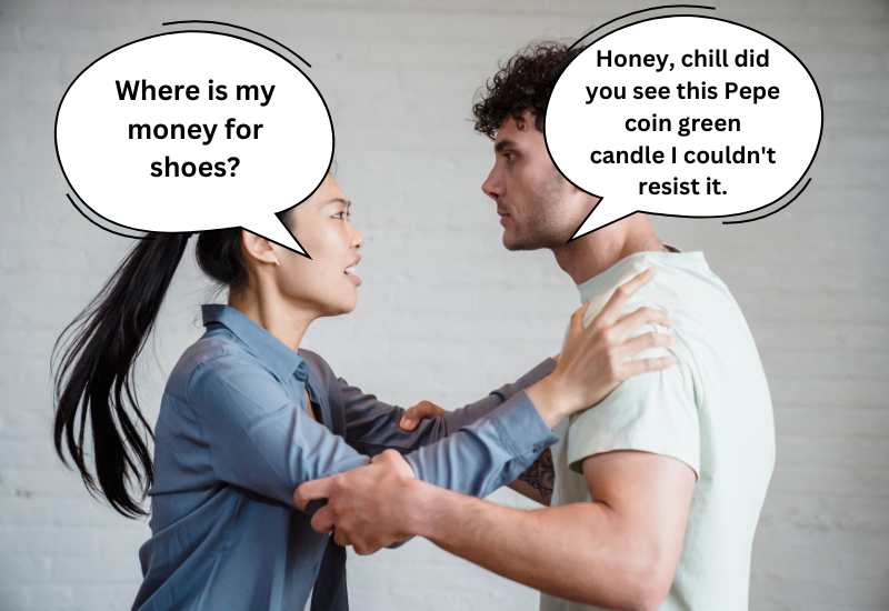 Haha always this green candle tho