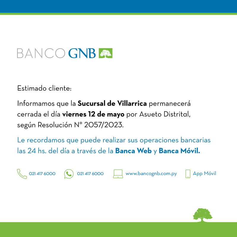 📝Comunicado a nuestros clientes
