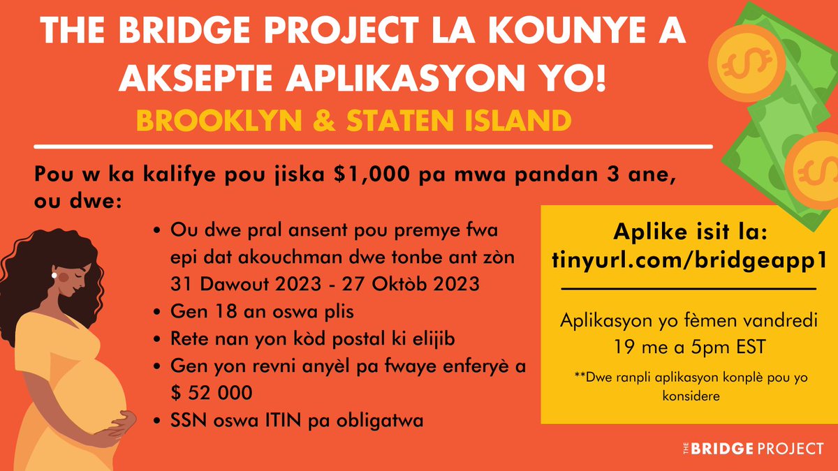 bridgeprojectny's tweet photo. The application to join The Bridge Project is now OPEN! Check out the eligibility criteria below and click the link to apply: https://t.co/8Cn4zhBsU4 https://t.co/8XGWbFTAjW