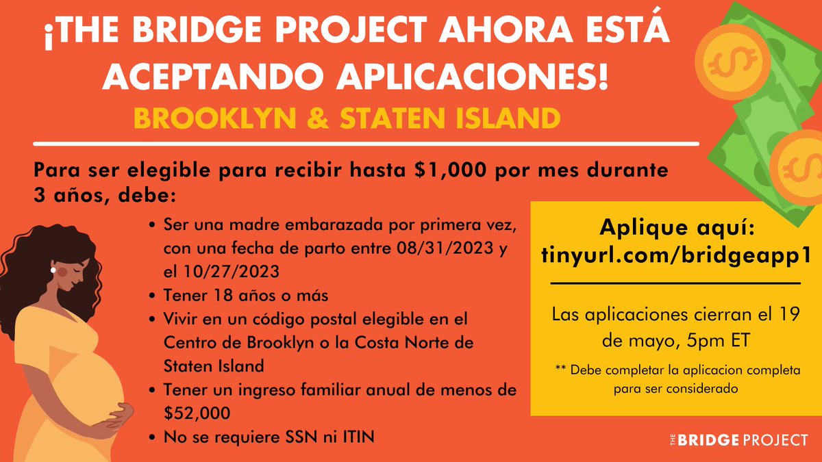 bridgeprojectny's tweet photo. The application to join The Bridge Project is now OPEN! Check out the eligibility criteria below and click the link to apply: https://t.co/8Cn4zhBsU4 https://t.co/8XGWbFTAjW