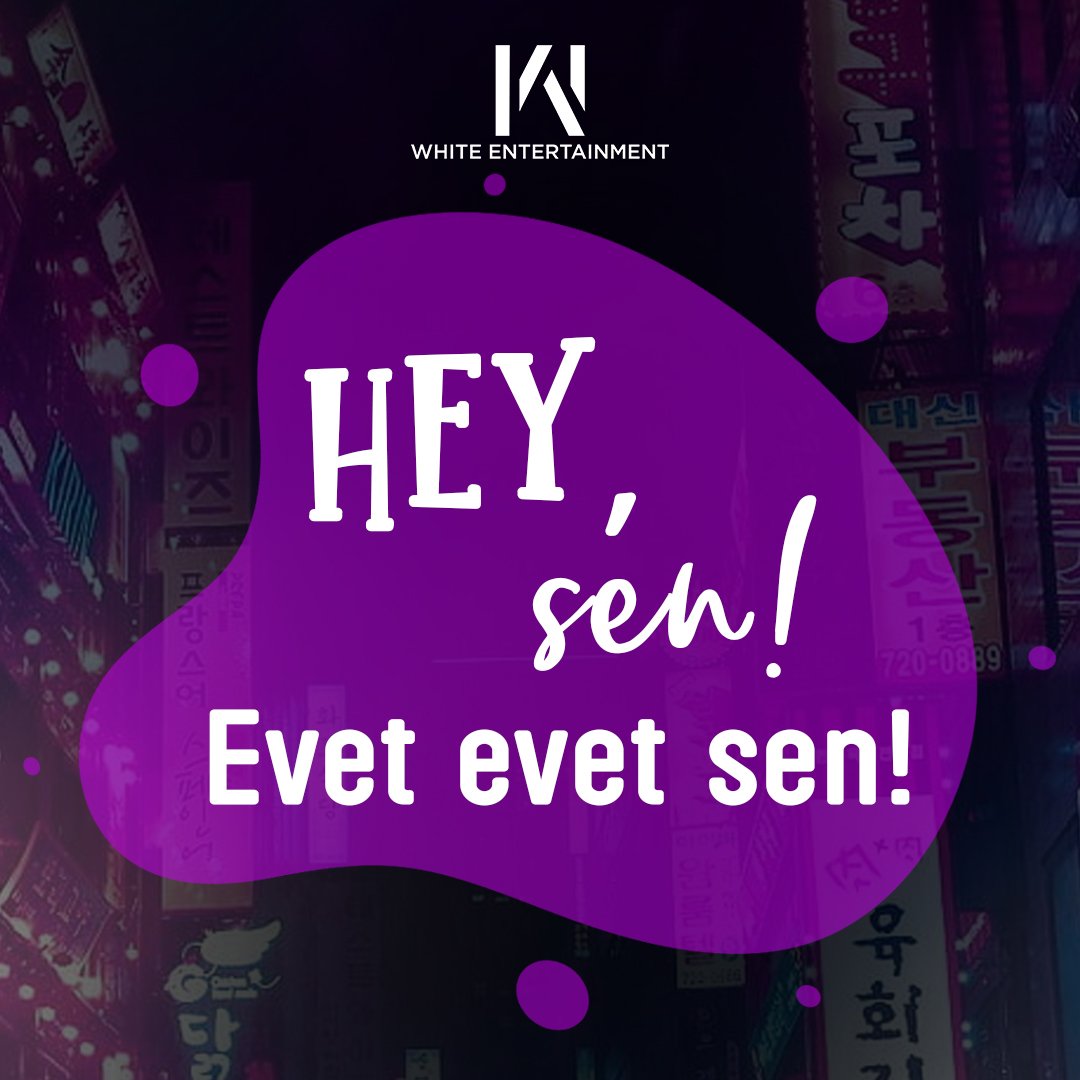 WhiteOrganisat's tweet photo. Sen de Kore'nin büyülü dünyasına kendini kaptıranlardansan hemen biletini al, K-Pop Party Night Chapter 2: White Night'ta eğlencenin tadını çıkar!

#WhiteEntertainment #KPopPartyNightChapter2WhiteNight #WeEtkinlik #EventsOfWe #WeActivity #Kpop #kdrama #müzik #eğlence #dans #Kore https://t.co/uRluatXfjJ