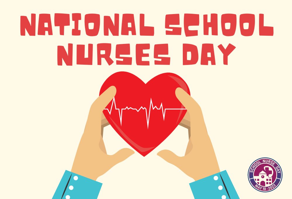 NCHSLRC's tweet photo. Today, we celebrate our amazing nursing staff! Thank you for helping to keep all Redhawks safe and healthy! @NCHSNurseKelly    @NCHSOFFICIAL https://t.co/8Py8WMjrYO