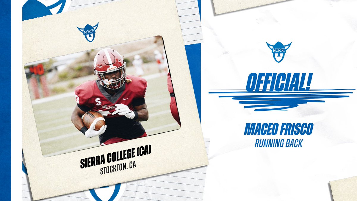 LutherFootball's tweet photo. Please Welcome Our Kinda Guy @FriscoMaceo to @LutherFootball! Maceo is a Running Back out of @SierraFootball1 in California!
@CoachTroche56
#WelcomeToTheValley #BurnTheBoats #OKG https://t.co/F7EUJ5SBhi