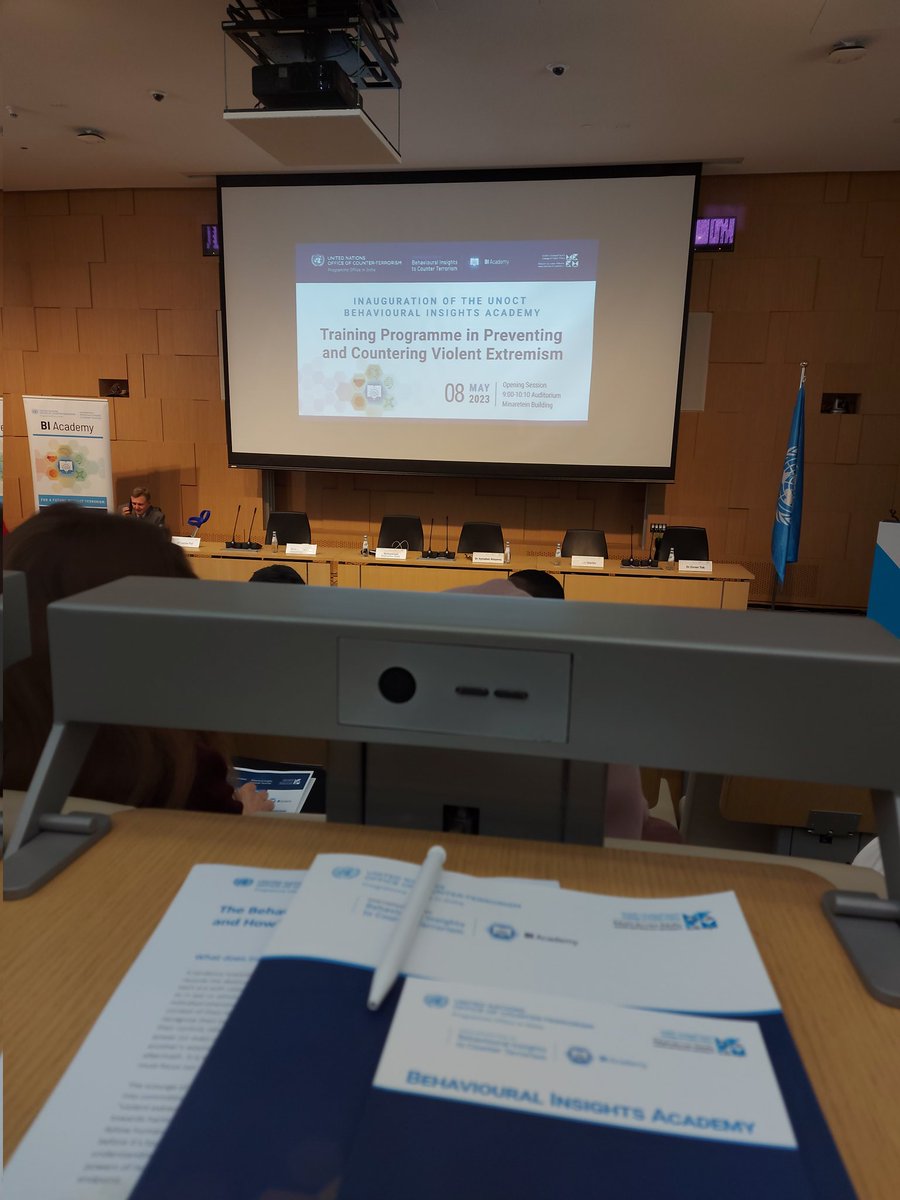 CSS_BiH's tweet photo. Predstavnica #CSSBiH Lajla Leko ove sedmice učestvuje u treningu koji organizuje @UN_OCT.
Trening se održava u Dohi (Katar) od 8. do 12. maja, kroz UNOCT Behavioral Insight (BI) Academy, pod nazivom "Prevencija i borba protiv nasilnog ekstremizma".
⬇️⬇️ https://t.co/bCfL5sb1kT