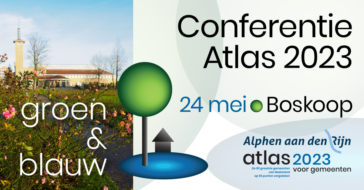 Nog twee weken voor de conferentie rond de lancering van de Atlas voor gemeenten 2023, thema #groen &amp; #blauw! Meld u nu nog aan: atlasresearch.nl/de-conferentie/

Wat vinden mensen belangrijker? Wonen in de buurt van natuurgebieden, of in een straat met veel bomen?