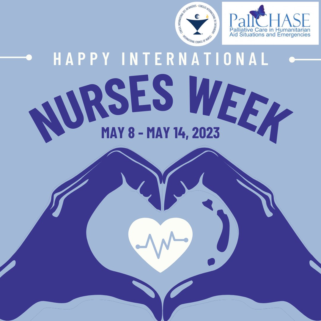 We’re highlighting all the nurses that are delivering palliative care in humanitarian settings. Thank you for all of your hard work - your dedication doesn’t go unnoticed.