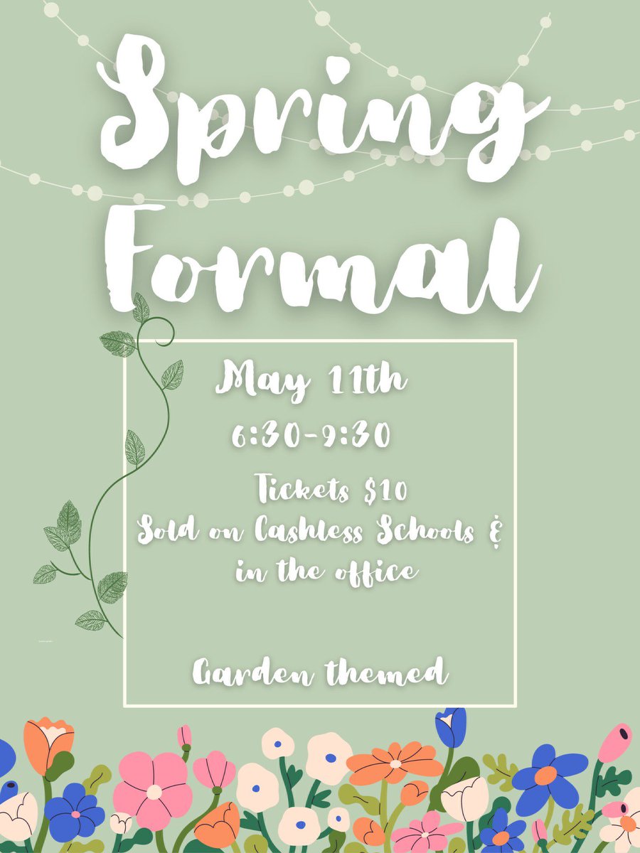 Simonds_HS's tweet photo. Tomorrow is the day! 🌸 get your tickets in D Lobby at lunch today, in the office or online! Don’t miss our last dance of the year!! #springformal https://t.co/jJk8xH0JBk