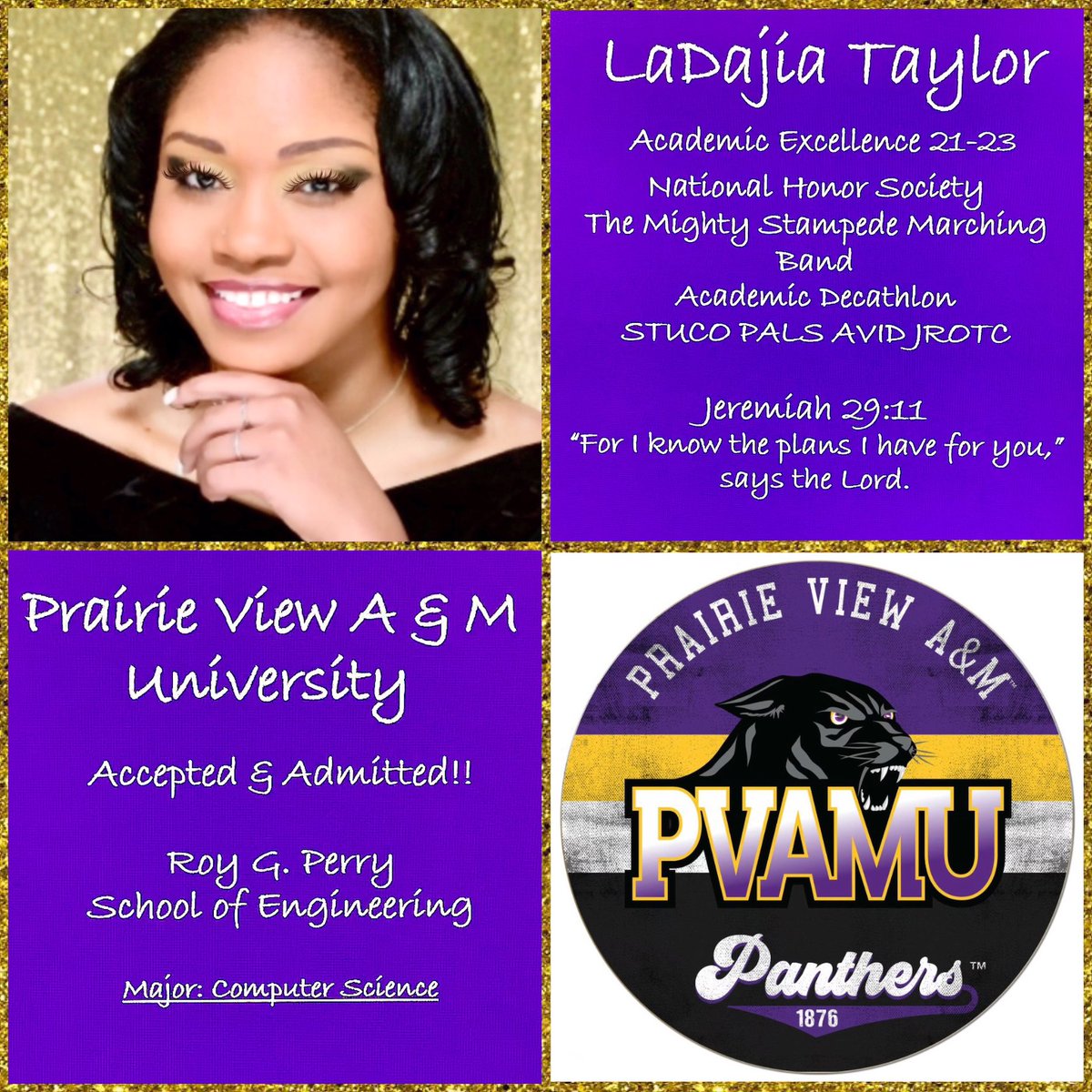 tmhsfuture's tweet photo. Congratulations LaDajia Taylor!  Let's go Panthers!!!
#buffssigningout https://t.co/0WL3Ou81Gs