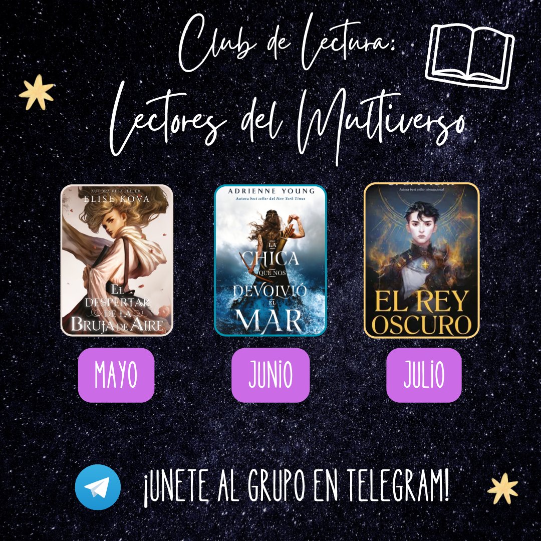 Dsepulveda26's tweet photo. Estas serán las lecturas conjuntas de los #LectoresDelMultiverso para los meses de Mayo, Junio y Julio.

Si quieren participar, pueden comentar este tweet y les enviaré el link del grupo de Telegram!
@Caro_Lecturas @alejitak14 @memoriasjimjan @TravesiaPop @UranoColombia https://t.co/wAMx9L79E5