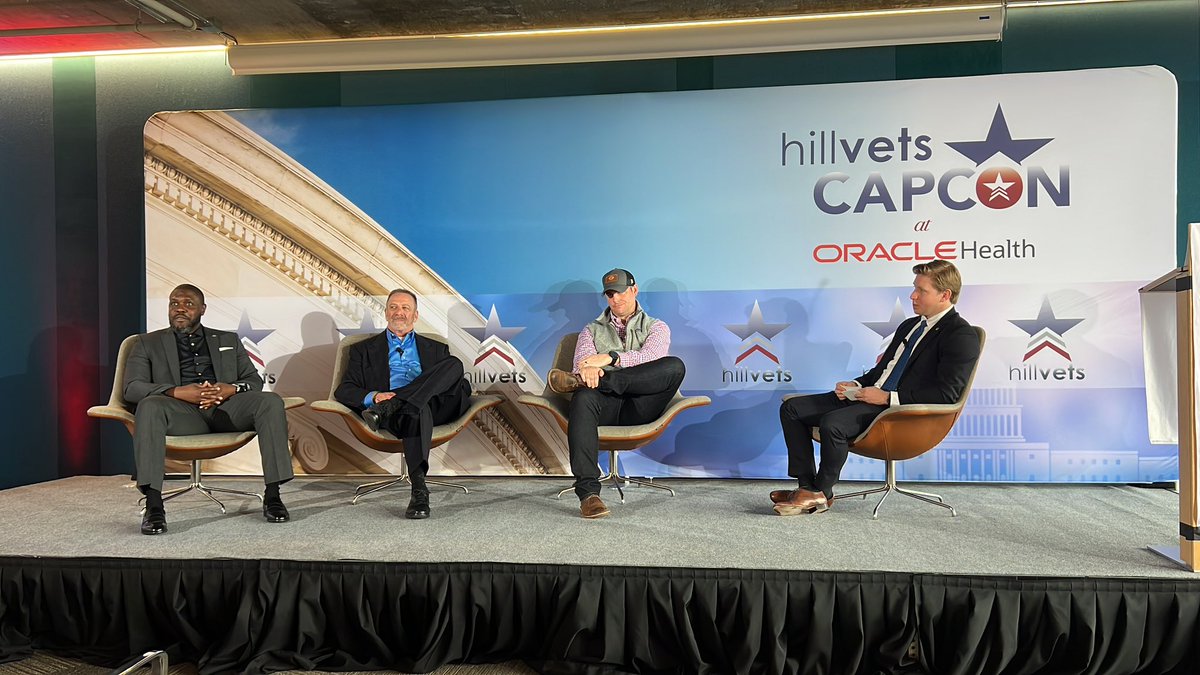 broadcastmike's tweet photo. Veteran entrepreneurs share their lessons with the #CAPCON8 audience. On the left is my LEAD Cohort 6 classmate Yusuf Henriques, who developed a blood test to detect the genetic predisposition for PTSD 🤯. Actionable advice from three experienced veteran founders. https://t.co/22Dc6kInM4