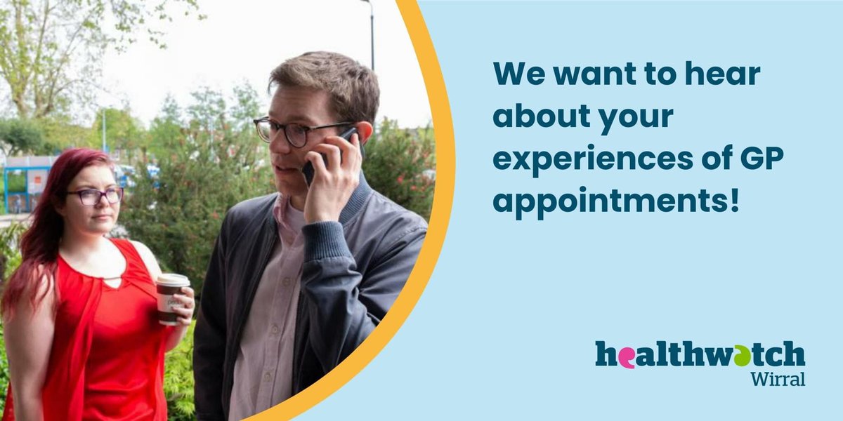 Healthwatchwirr's tweet photo. Healthwatch Wirral &amp; the fantastic Connect Us team @INVOLVENW  working together.

HOT topic today-  If your GP Practice is in Wirral, please complete the short survey regarding GP Appointments.

https://t.co/OZpHt6k5ne

#Spare5 #KeepWirralWell #BecauseWeAllCare #yourvoicecounts https://t.co/W1wczSzrrA