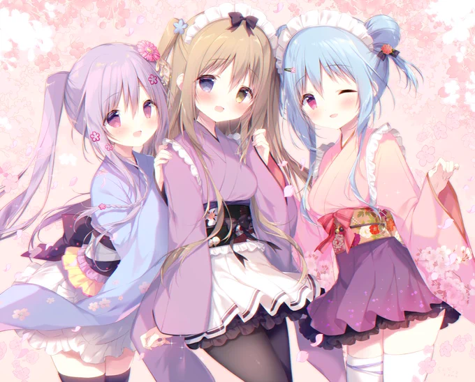 どの和メイドさんが好きですか? #メイドの日