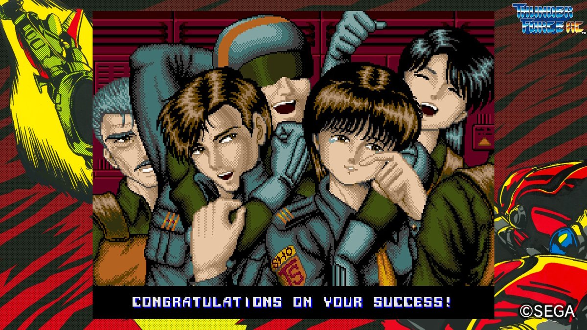 ShakadoKarina's tweet photo. 久々にやったけどワンコインクリアできた #SEGAAGES #ThunderForceAC #サンダーフォースAC #NintendoSwitch https://t.co/l5kZrxAm1I