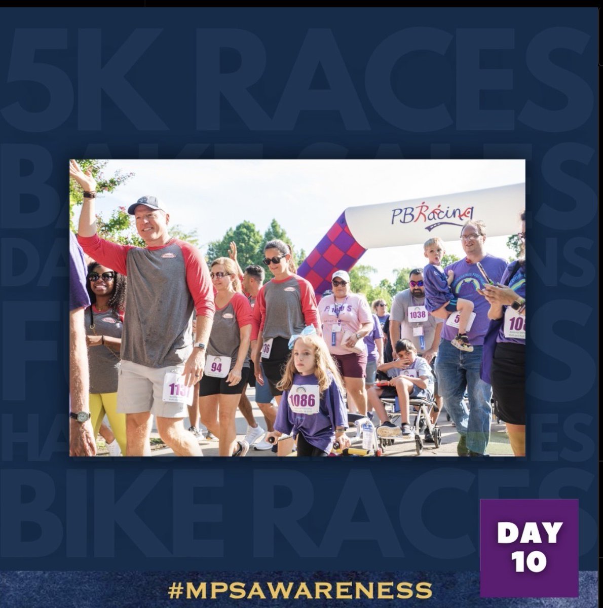 #MPSAwareness Day 10: How do we raise money for family support & research programs? Our community hosts FUNdraisers and many have made their own Courage Page to honor their loved ones. Visit this link to look over our Courage Pages: mpssociety.org/give/courage-p… #ShareYourRare