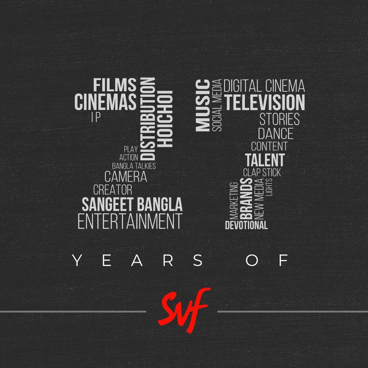 THE LEADING PRODUCTION HOUSE OF WEST BENGAL *#ShreeVenkteshFilms* aka *_#SVF_* COMPLETED 27 YEARS TODAY! 
Take a look of there upcoming line-up: 
#BoglaMama*: AUG 2023
#DawshomAwbotaar*: OCT 2023
#Kabuliwala*: DEC 2023
#Othoi*: JAN 2024 @SVFsocial @iammony
