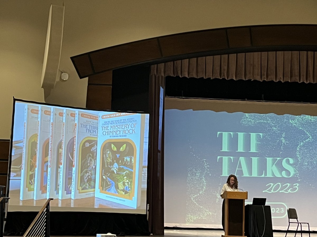 PMKowalski's tweet photo. Great job @CDEOMalley representing ACS! #ChooseYourOwnAdventure #TIFTalks23 #WNYTIF https://t.co/FMWp4r2mSO