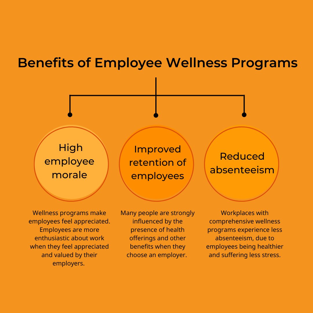 Employee wellness programs are a win-win situation for employers and employees, as they lead to many company benefits. 
...
#HealthyLiving  #wellnessprograms #employeeWellness #hr #employee #wellness  #workplacetips #worklifebalance