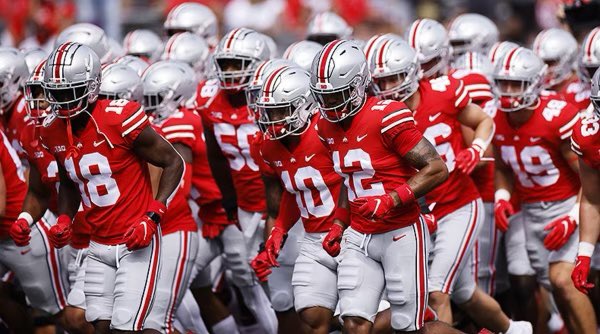 Blessed to be offered by @OhioStateFB @CoachJimKnowles 🌰#GoBucks @JLaurinaitis55 @SOCGoldenBearFB @coach_traylor @domenic_spencer  @MikeRoach247 @GHamilton_On3 @SportsDayHS @Perroni247 @RivalsCole @Jason_Howell