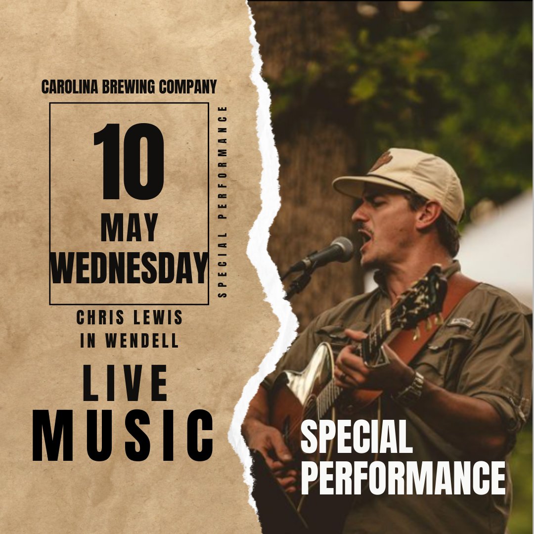 CBCWendellNC's tweet photo. See us tonight at 6 PM for live music from Chris Lewis! Chris hits the taproom for Wine Down Wednesday, and gets you through this mid-week slump. $1 off wine and $2 off the Cosmo tonight!
#wendellfalls #craftbeer #cocktails #wendellnc #Wendell #taproom #WineWednesday #livemusic https://t.co/1TVXcEDGdY