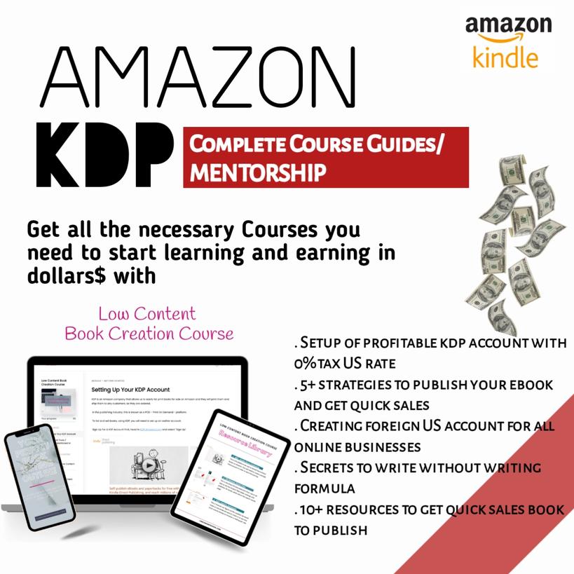 GOluwadunsyn's tweet photo. Learn to all the secret strategies  you need to make *6-7 figures in dollars* by just *creating/write e-books and publishing them on Amazon*

A writer or not? You can click the link get the full course👇🏻
https://t.co/R1Nkx17BMK

"BEST DM"
#PAMPAY
#Amazon
#futa
#novels https://t.co/yJrKInw9iN