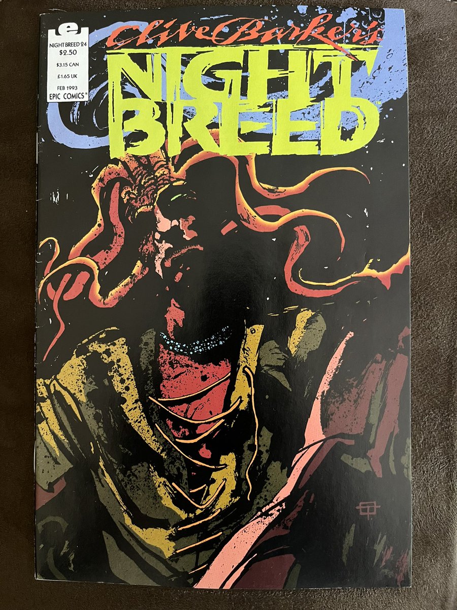 filmtagonist's tweet photo. I’m excited! I finally found an issue of #Nightbreed (the comic series) written by @nicholas_vince who portrayed Kinski in the original film! https://t.co/ypFvKroupY