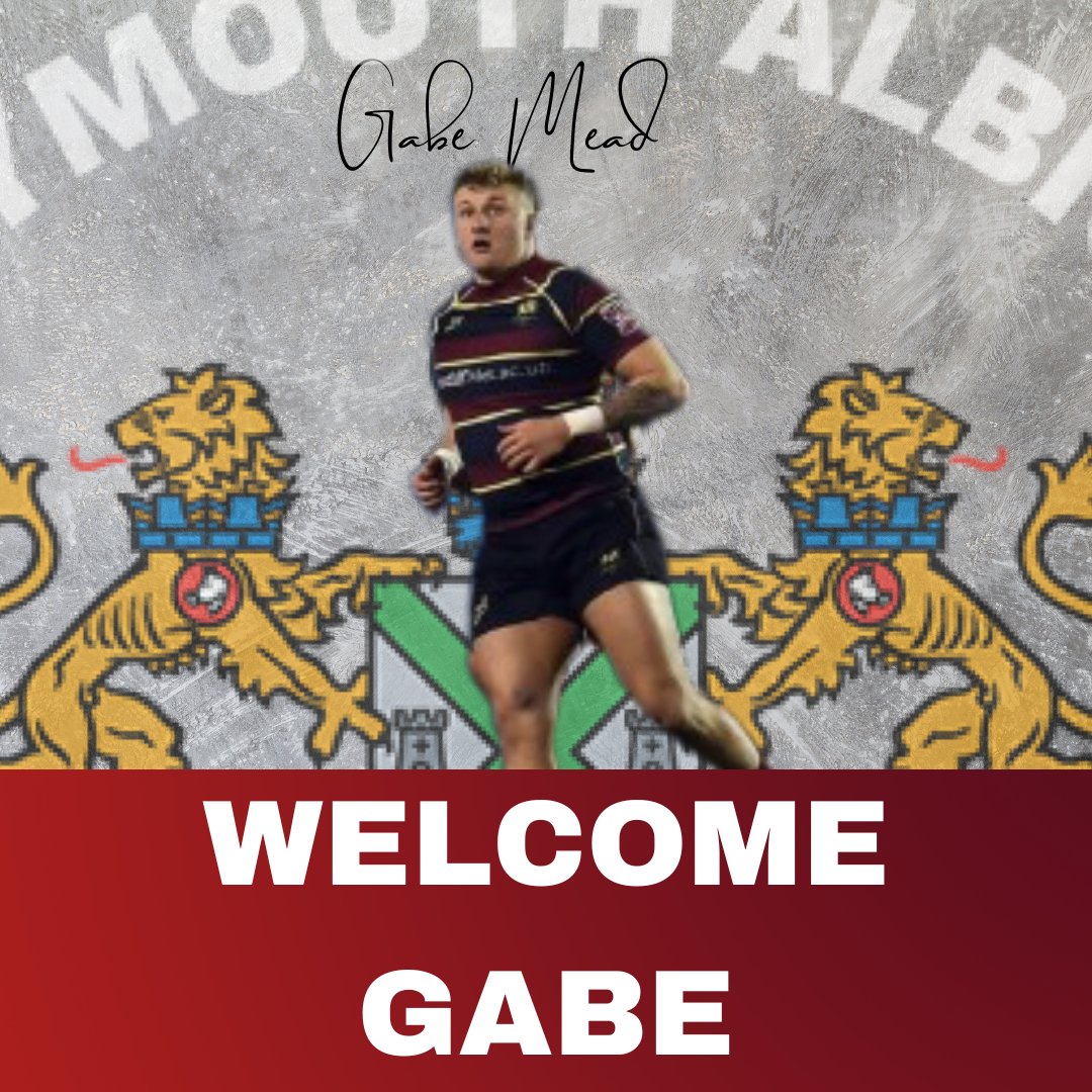 Albion_RFC's tweet photo. โ๏ธ Everyone please give a warm welcome to Gabe Mead!
We're super excited to welcome the former Cardiff Met player to our ranks as we prepare for the 2023-24 season!
๐ https://t.co/yxidh3assC
#WelcomeGabe #AlbionAsOne https://t.co/6rP4IFtTuT