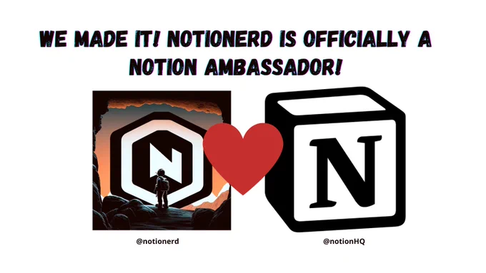 Image from Notionerd Community π² (@notionerd)