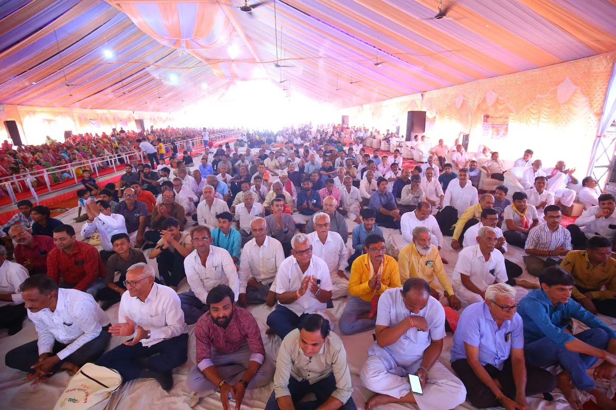 kriparam_ji's tweet photo. पंचम दिवस श्रीमद् भागवत कथा,  स्थान -मंडवा, सिरोही (राज.) https://t.co/JoIcjUFG8l