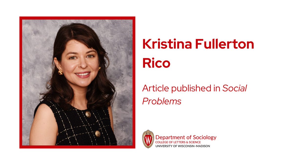 UWSoc's tweet image. A recent article by Kristina Fullerton Rico (@kmfullertonrico) on transnational mourning was published in @socprobsjournal.

“Grieving in the “Golden Cage”: How Unauthorized Immigrants Contend with Death and Mourn from Afar” #NewPub

academic.oup.com/socpro/advance…