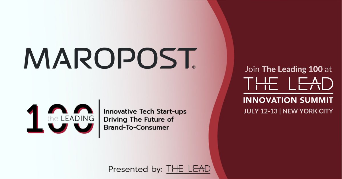Maropost has been named to The Leading 100 of 2023 🏆 This list recognizes innovative tech companies driving the future of the industry. Thank you to <a href="/The_Lead_Co/">THE LEAD</a> for this honor and to our team for their hard work in making this possible!

#TheLeading100 #Success #Maropost
