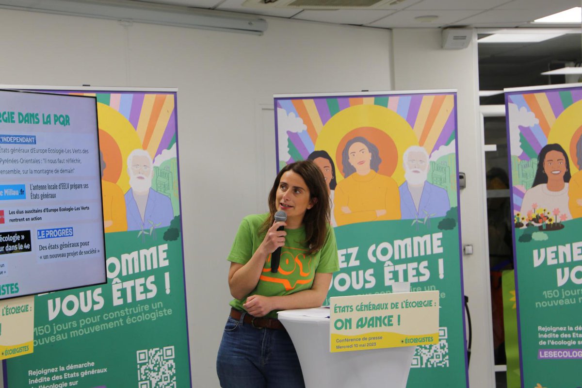 marinetondelier's tweet photo. 🗣 Conférence de presse sur les États généraux de l'écologie : on avance !  

L'occasion de souligner le beau succès rencontré par ces EGE et d'annoncer le prochain calendrier, les évènements ainsi que de détailler certains points. 

👉 Rendez-vous sur https://t.co/qV5d8pNRzh https://t.co/TaVYCruq8r
