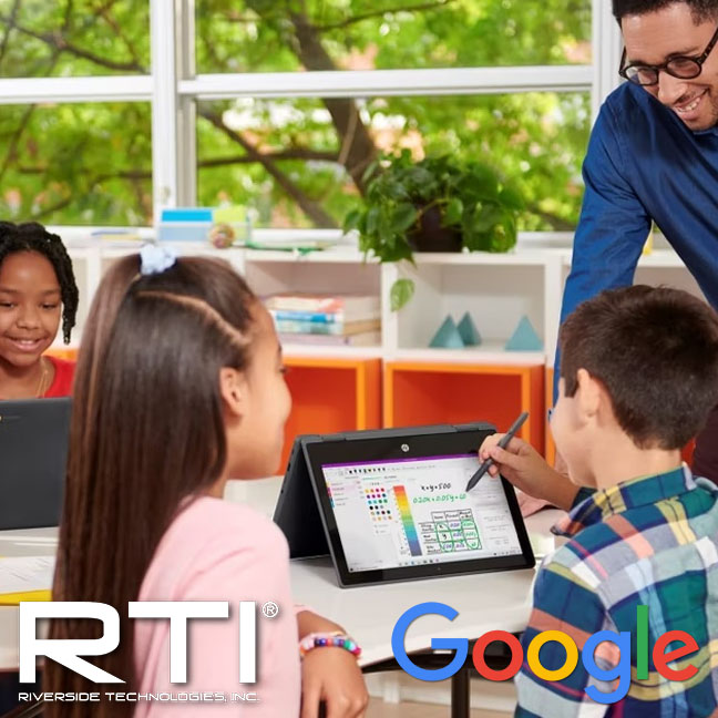 Google Workspace for Education allows you to create custom views of security reports and take action on security and privacy issues. Bring your school community together with tools that enable better communication.  Contact RTI today! ow.ly/MtcX50NUB5u