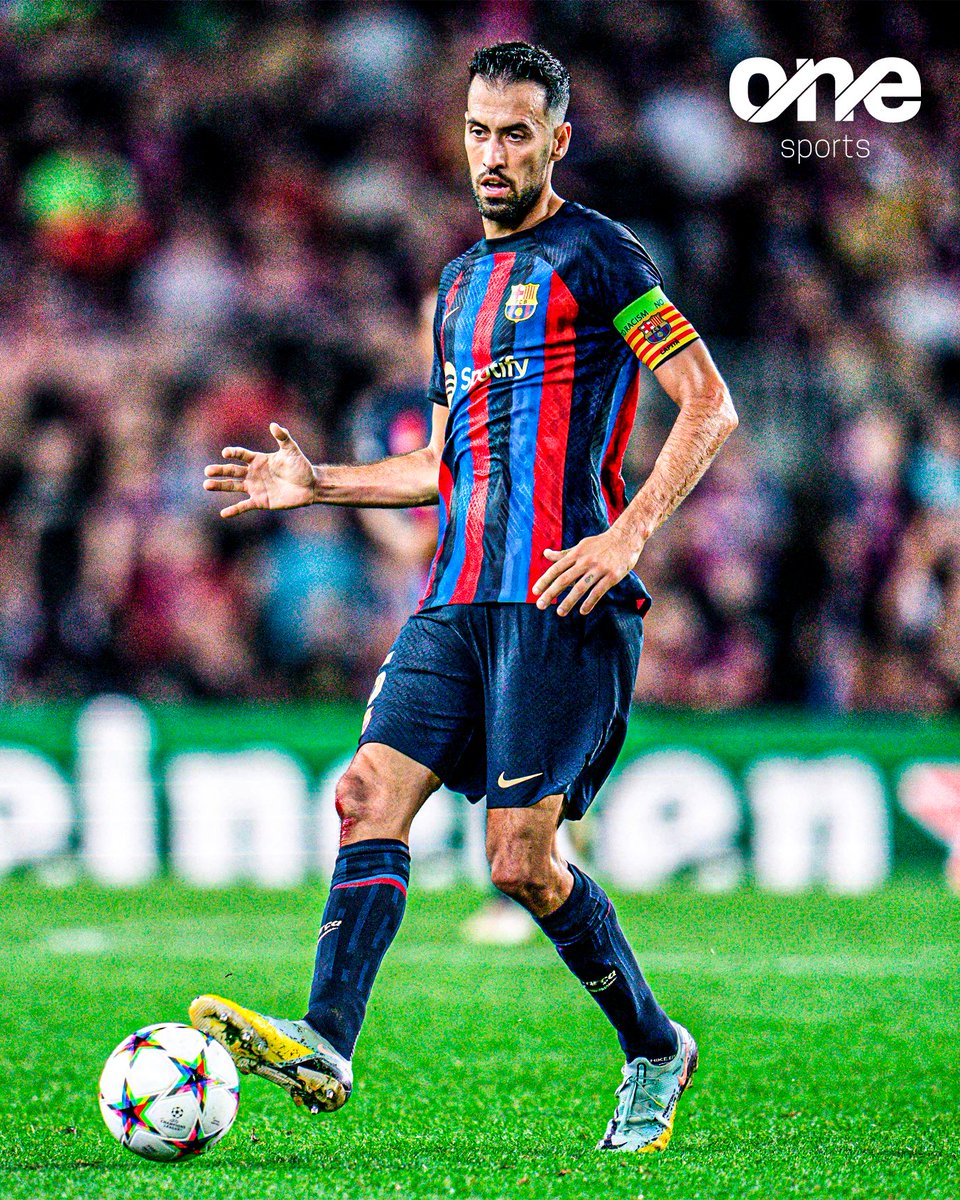 onesportsbr's tweet photo. OFICIAL: Sergio Busquets anuncia que deixará o Barcelona ao final desta temporada 👋 https://t.co/DrMYB134q4
