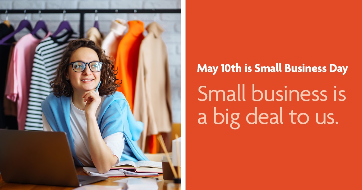 Today, we want to shine a spotlight on our small businesses and express our gratitude for #nationalsmallbusinessday. No matter how big or small your company is, we know you are an essential part of our community. 

#smallbusinessday #BetterBanking