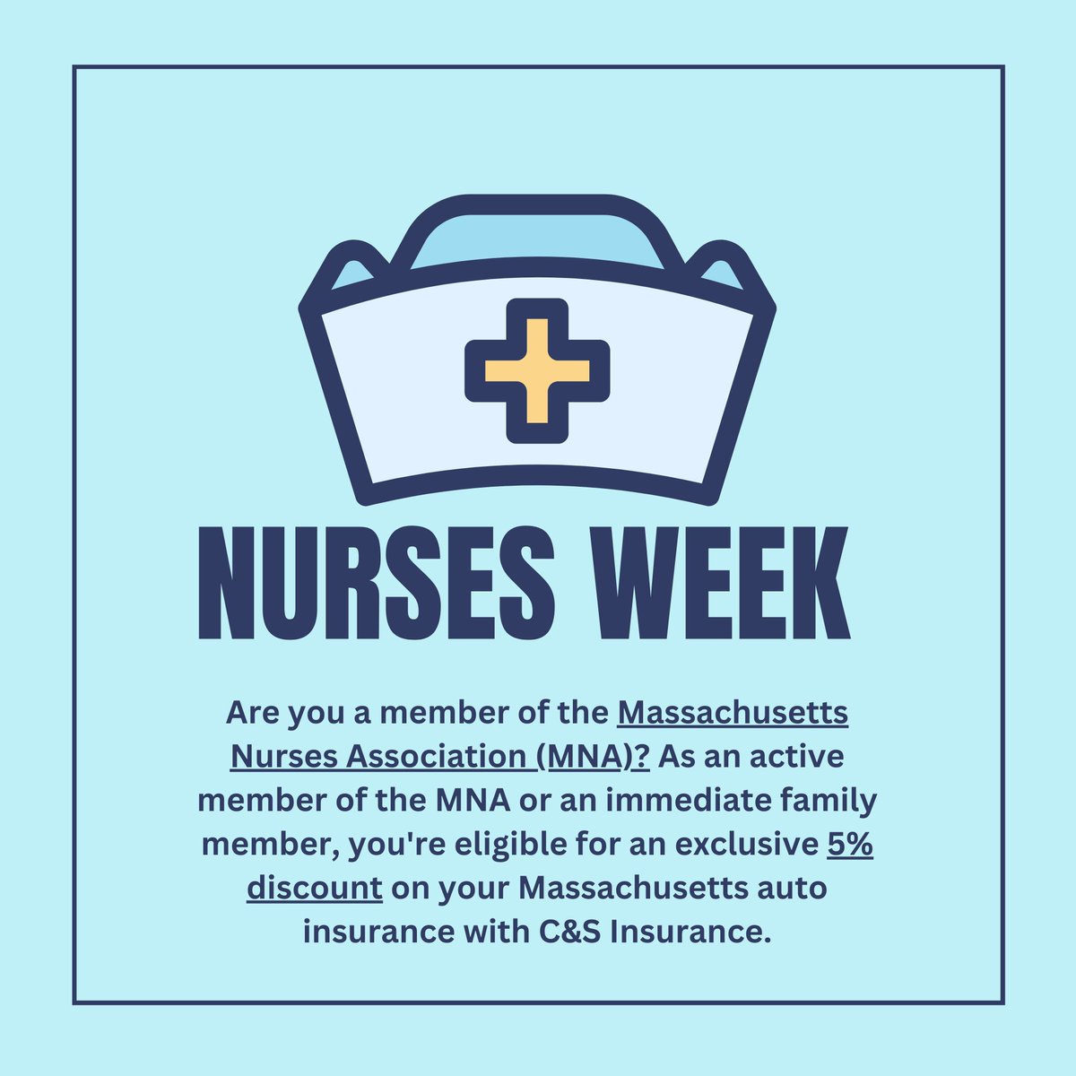 CandS_Insurance's tweet photo. It is Nurses appreciation week! Tag a nurse in this post. https://t.co/0j74VSOG75 https://t.co/ESw6nRHlzT