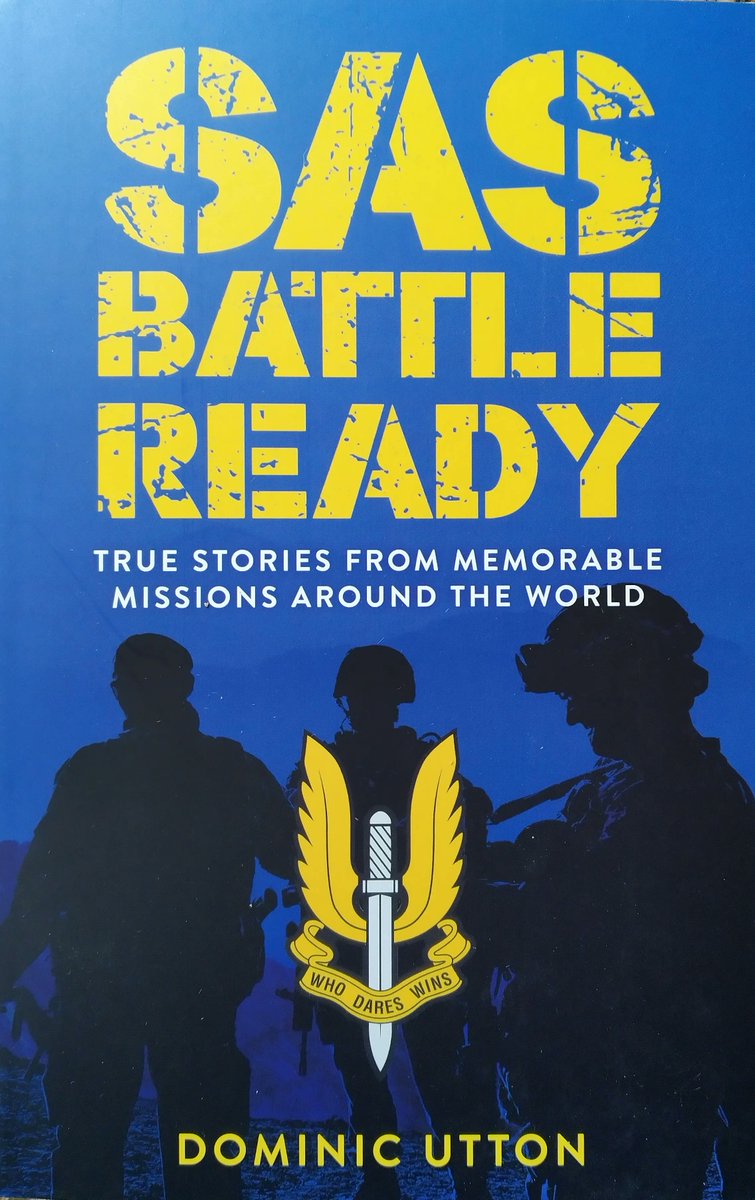 Received a copy of Dominic Utton’s new book, SAS Battle Ready, which I’ve been asked to review. The book is available to pre-order on Amazon &amp; is due for official release on 25 May 2023. buff.ly/3nMrspR 

#militaryhistory
#SAS
#bookreview
<a href="/DomUtton/">Dominic Utton</a>