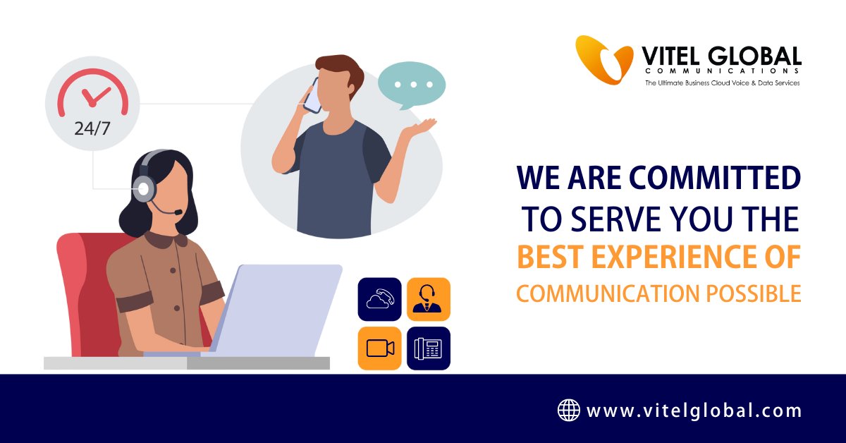 vitel_global's tweet photo. Our customer care services are available 24X7. Whatever your problems, you will always find us at your service.
Visit: https://t.co/eEGCfiGBAB
#unlimitedcallingplans #IPPhones #businessphonefeatures #PBX #SIP #UCaaS #integrations #API #CRM #telecommunications #support https://t.co/EeEFWqd85A