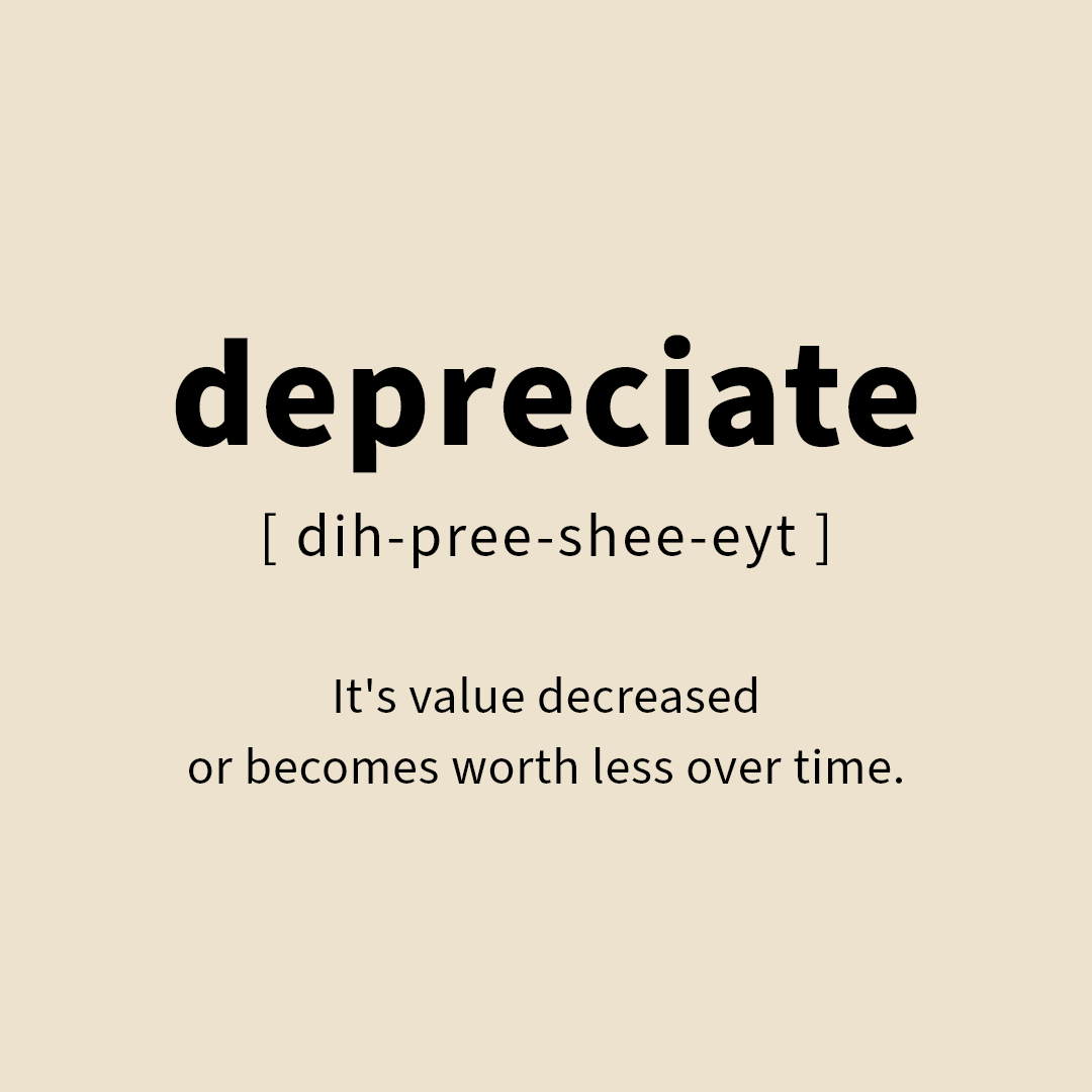 CoLearningBooks's tweet photo. Depreciation is a natural part of life, but it doesn't have to be a financial burden. Invest in assets that hold their value over time and minimize the impact of depreciation on your finances. 

#Depreciation #FinancialLiteracy #Money #FinancialWellness https://t.co/zjZ9jDqf6D
