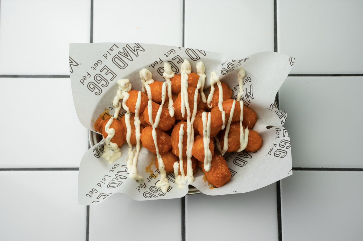 madeggdublin's tweet photo. 🔥 Weekly Giveaway 🔥

Drop us a 👍🏽 or 👎🏼 for wild tots to land on our menu for a chance to win a meal on us (valued at €50 ) 

👉🏼 Go Go Go 
💛 Bonus entry if you RETWEET! 

#madegg #getlaidgetfed #chickenjoint #FriedChicken #winnerwinnerchickendinner https://t.co/QTQQnBkZJ8