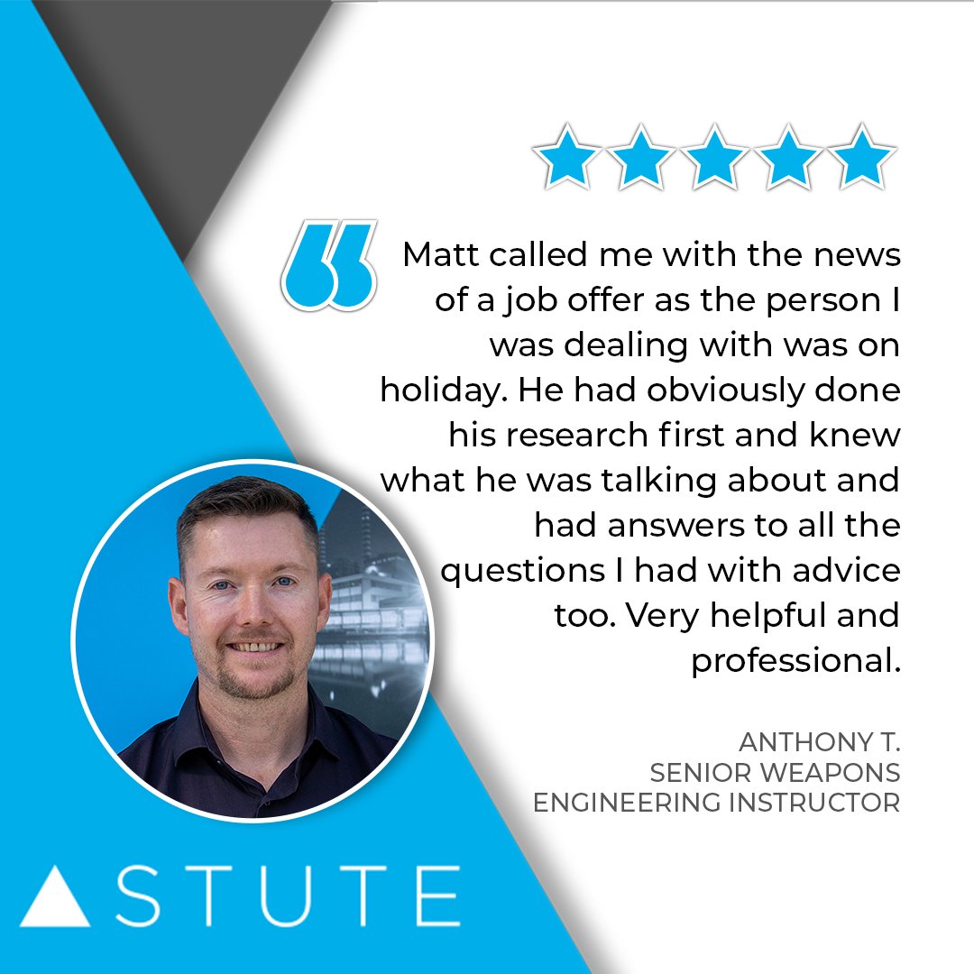 AstutePeople's tweet image. Nothing beats that feeling of receiving a 5-star review ⭐⭐⭐⭐⭐

Well done Matt!!

#WeAreAstute #TechnicalRecruitment #Renewables #RenewableEnergy #Recruitment