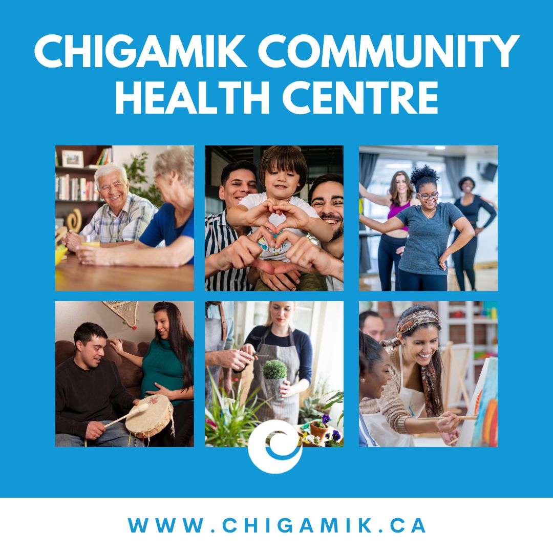CHIGAMIK's tweet photo. At Chigamik, we believe that health is more than just the absence of illness - it's about taking care of your whole self, physically, emotionally, and spiritually. Whatever your needs may be, we're here to help. Join us in prioritizing your health and wellbeing today! https://t.co/q05ml2TcYo